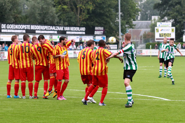 SC Genemuiden - Go Ahead Kampen. (Foto Helmich Lubberts).